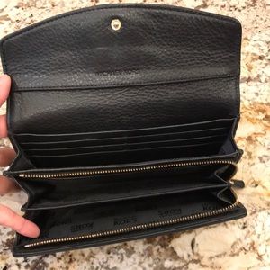 MICHAEL Michael Kors Bags - Michael Kors Black Leather Wallet MICHAEL Michael Kors Bags - Michael Kors Black Leather Wallet
